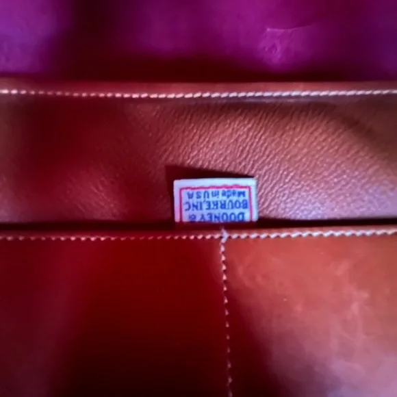 🥵 VERY RARE 🔥 VINTAGE DOONEY AND BOURKE AWL GLADSTONE SHOPPING BAG - Picture 10 of 14